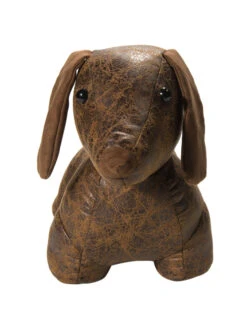 Figur, Braun 5 Figur, Braun -Einrichtungsgegenstände Geschäft Puppy Tuerstopper Braun 15x35x22 per3
