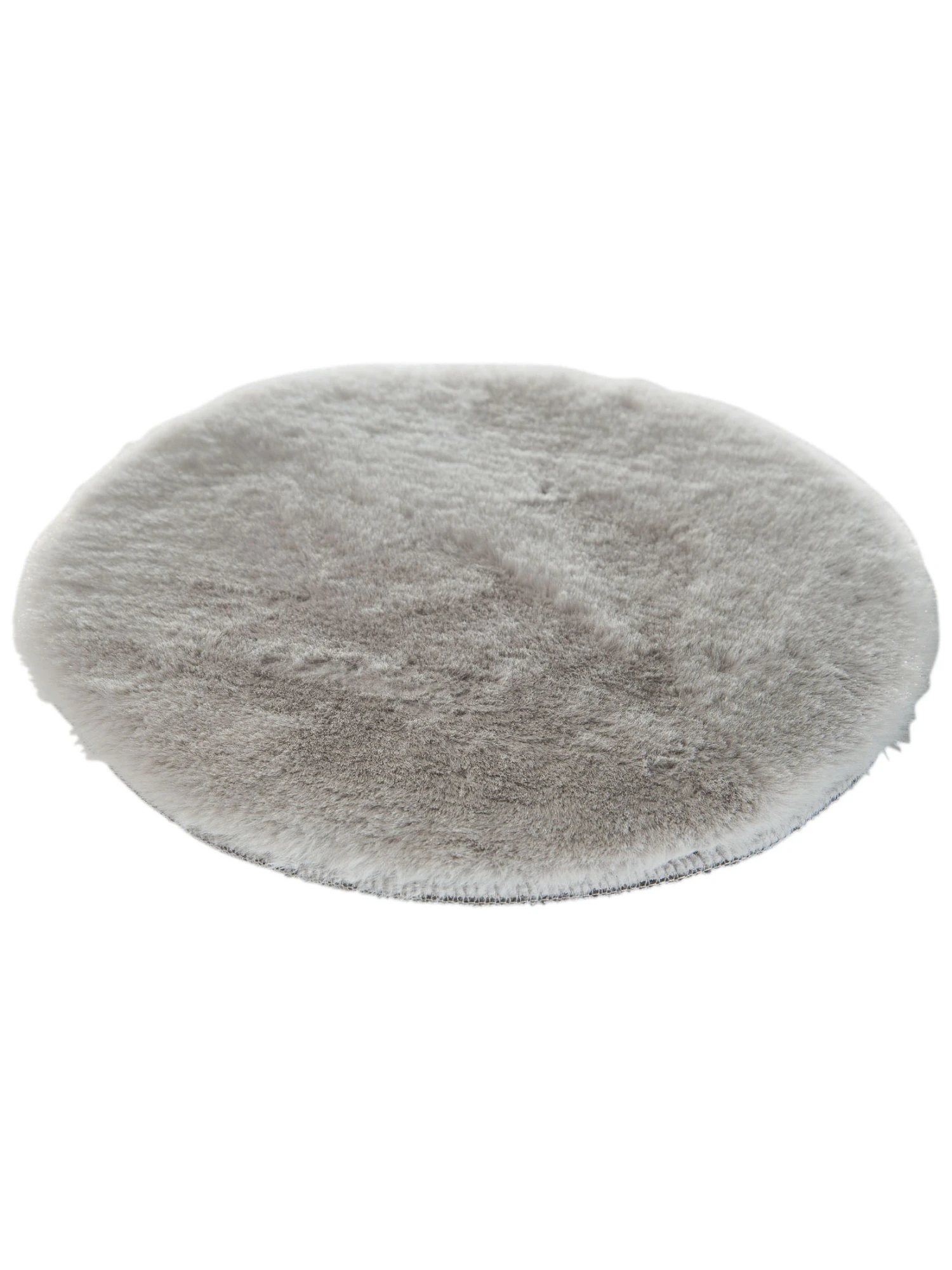 Sitzauflage, Silver Sitzauflage, Silver -Einrichtungsgegenstände Geschäft Ranua Kunstfell Sitzkissen Hellgrau Silver 35rund fper