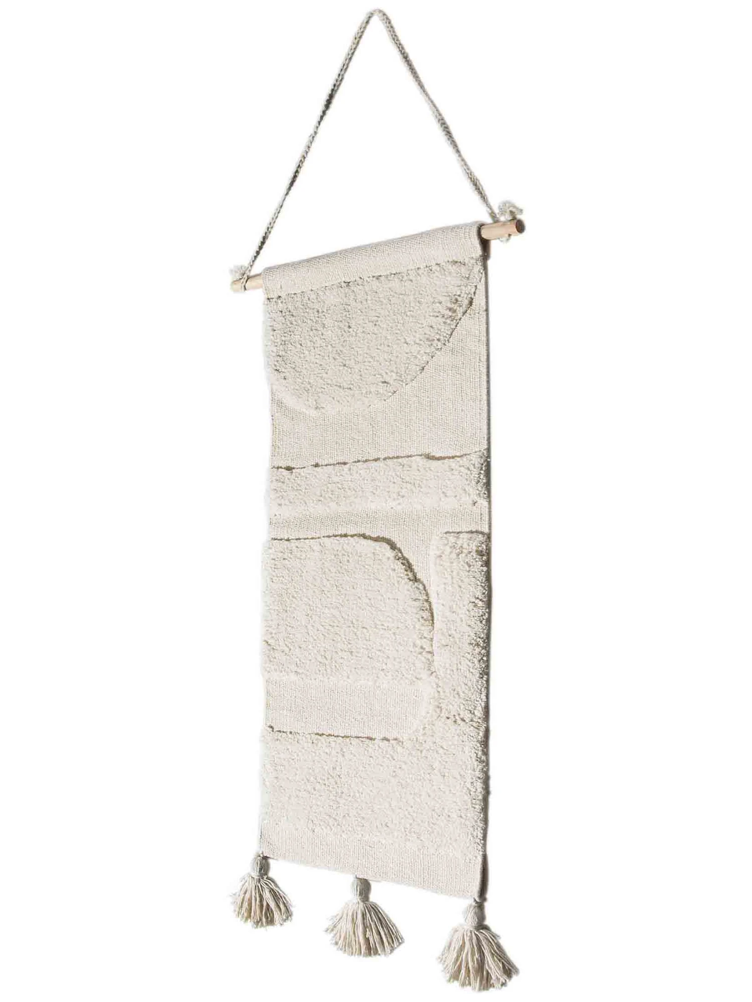 Wand-Teppich, Ivory Wand-Teppich, Ivory -Einrichtungsgegenstände Geschäft Rumo Wand Teppich Creme Ivory 40x70 fper