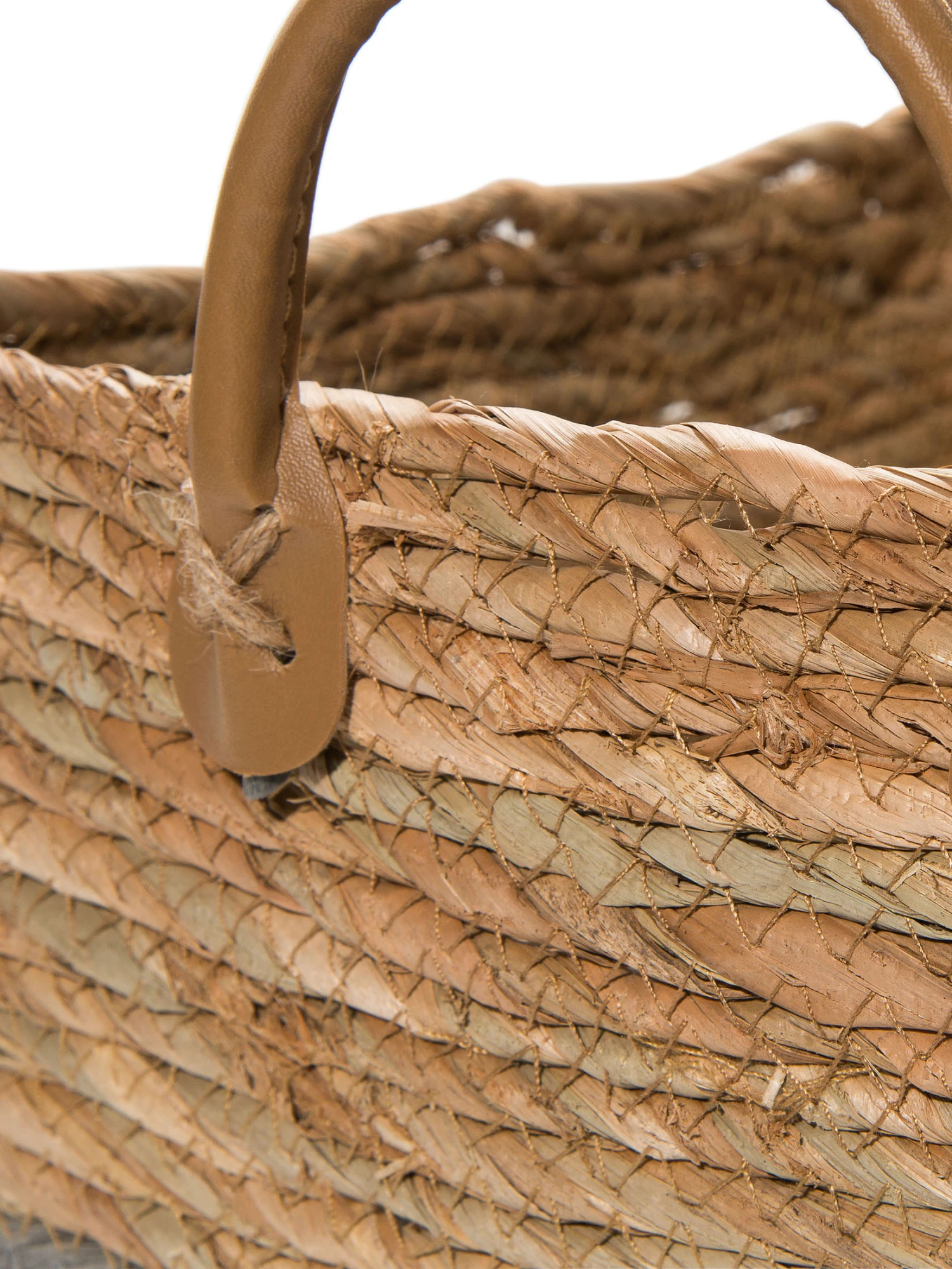 Korb, Grau/Natur Korb, Grau/Natur -Einrichtungsgegenstände Geschäft Rurop Korb Grau GrauNatur 30x30x22 lup1