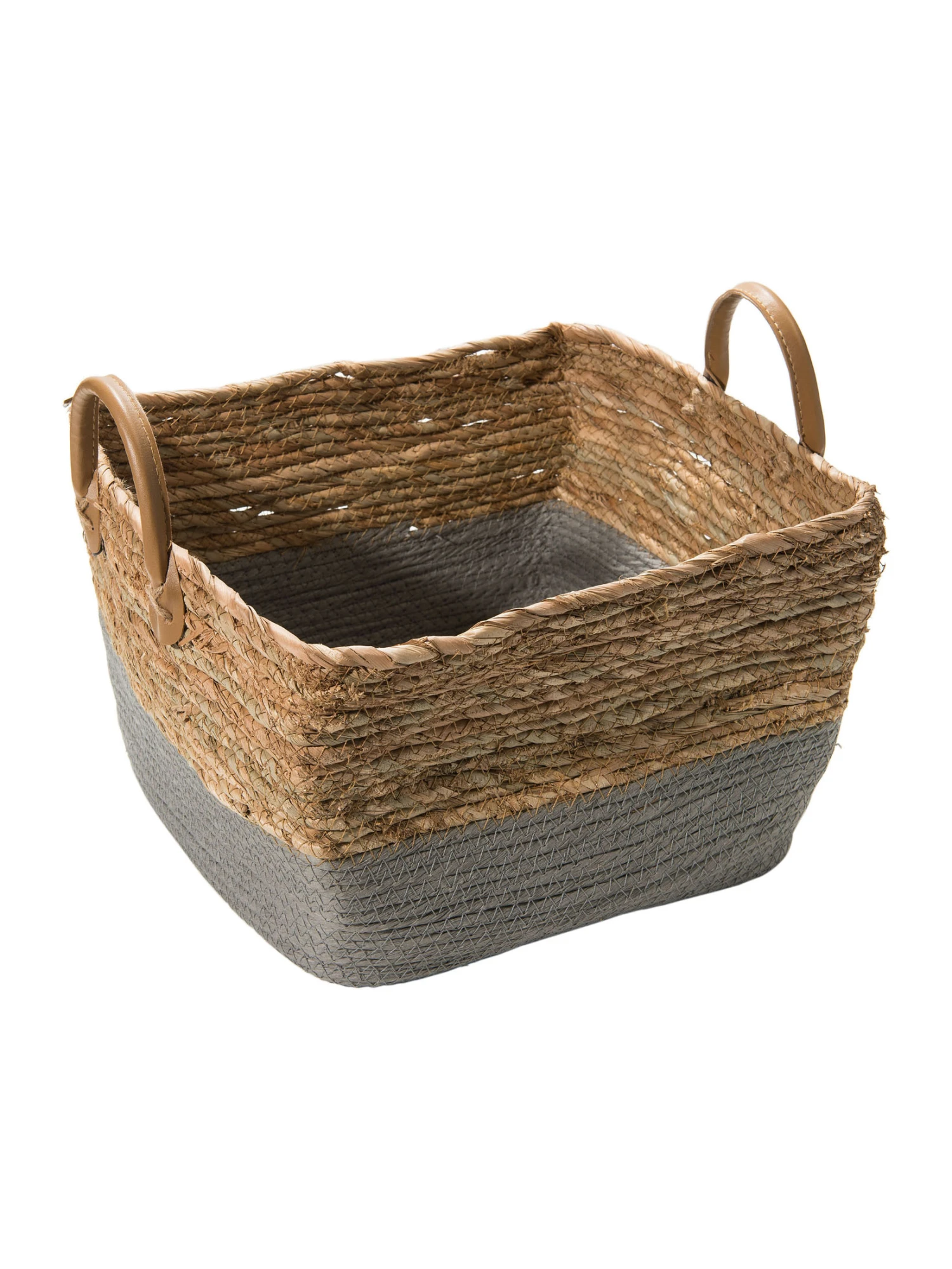 Korb, Grau/Natur Korb, Grau/Natur -Einrichtungsgegenstände Geschäft Rurop Korb Grau GrauNatur 30x30x22 per