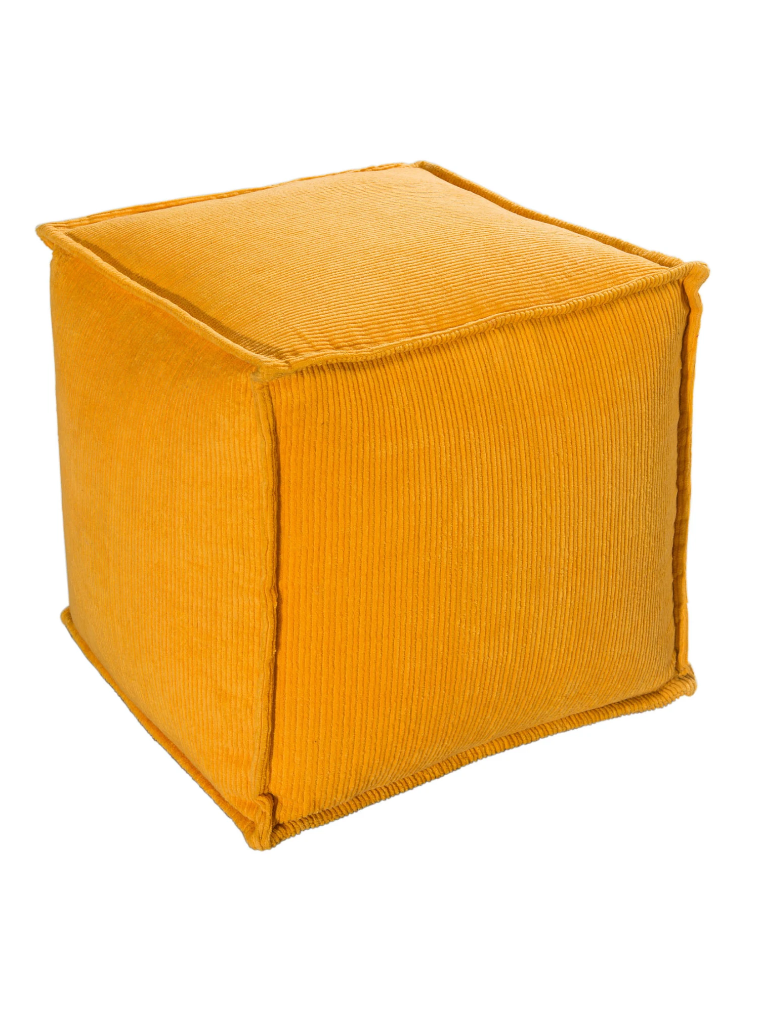 Pouf, Senf Pouf, Senf -Einrichtungsgegenstände Geschäft Samson Pouf Gelb Senf 40x40 per