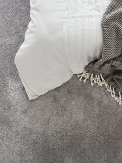 Velours-Teppichboden, Coral -Einrichtungsgegenstände Geschäft Satin Veloursteppichboden hellgrau coral95 mil3