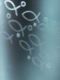 Teelichthalter, Blau -Einrichtungsgegenstände Geschäft SchoolofFish Teelichthalter Blau 12x12x18 lup2