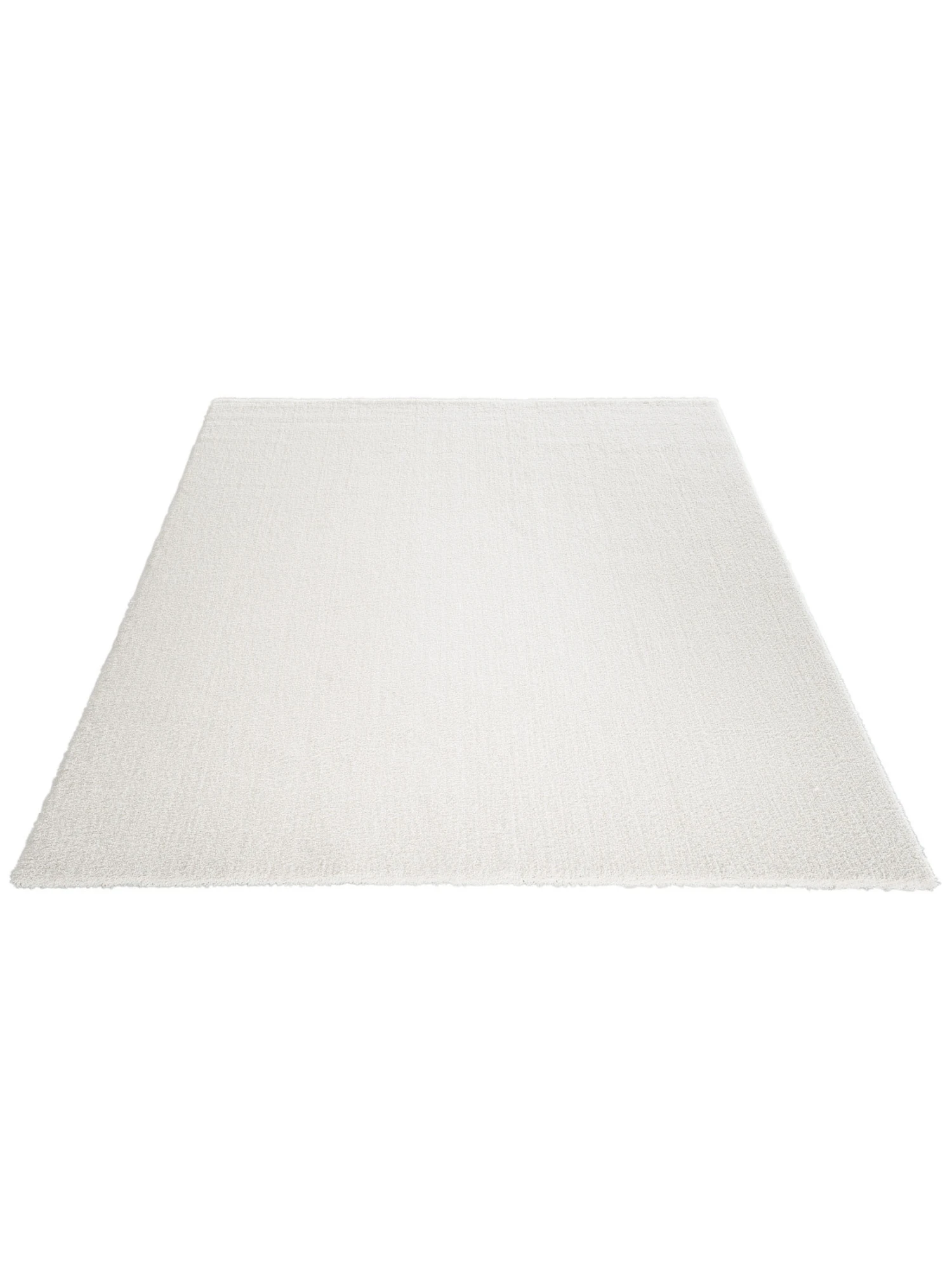 Hochflor-Teppich, Weiss Hochflor-Teppich, Weiss -Einrichtungsgegenstände Geschäft Sensation UniTeppich weiss 160x230 fper