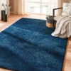 Hochflor-Teppich, Dunkelblau -Einrichtungsgegenstände Geschäft Sensation Uniteppich Blau Dunkelblau 160x230 mil2