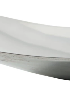 Schale, Silber -Einrichtungsgegenstände Geschäft Shiny Schale Silber 25x25 lup