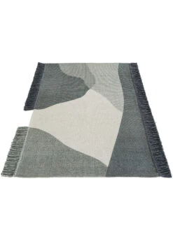 Flachgewebe-Teppich, Grau-Weiss -Einrichtungsgegenstände Geschäft Skelby FlachgewebeTeppich Grau GrauWeiss 90x160 fper