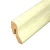 Sockelleiste, White Oak -Einrichtungsgegenstände Geschäft Sockelleiste4cm Zubehoer holzdekor whiteOak 4x250 per