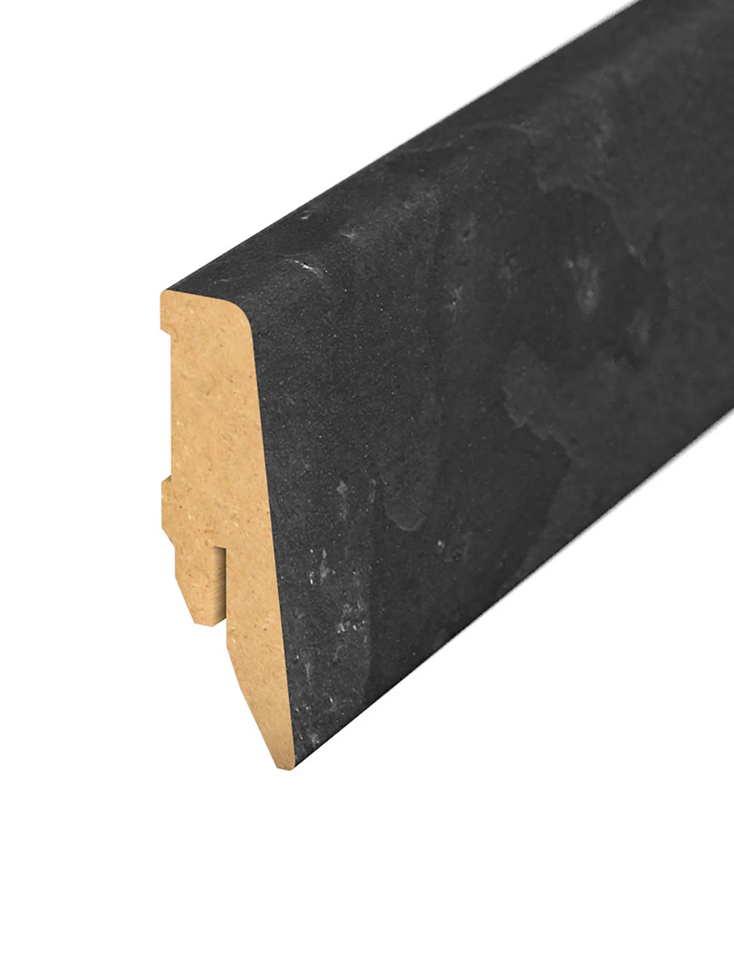 Sockelleiste, Ölschiefer Sockelleiste, Ölschiefer -Einrichtungsgegenstände Geschäft Sockelleiste6cm Zubehoer steindekor oelschiefer 6x250 per