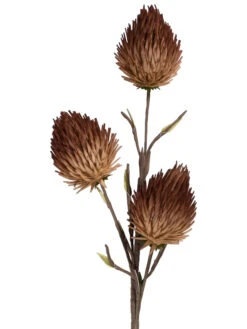 Kunstblume, Lila -Einrichtungsgegenstände Geschäft Softflower Kunstblume Braun Lila 15x94 pla2