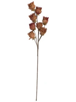 Kunstblume, Orange -Einrichtungsgegenstände Geschäft Softflower Kunstblume Terra Orange 103 pla