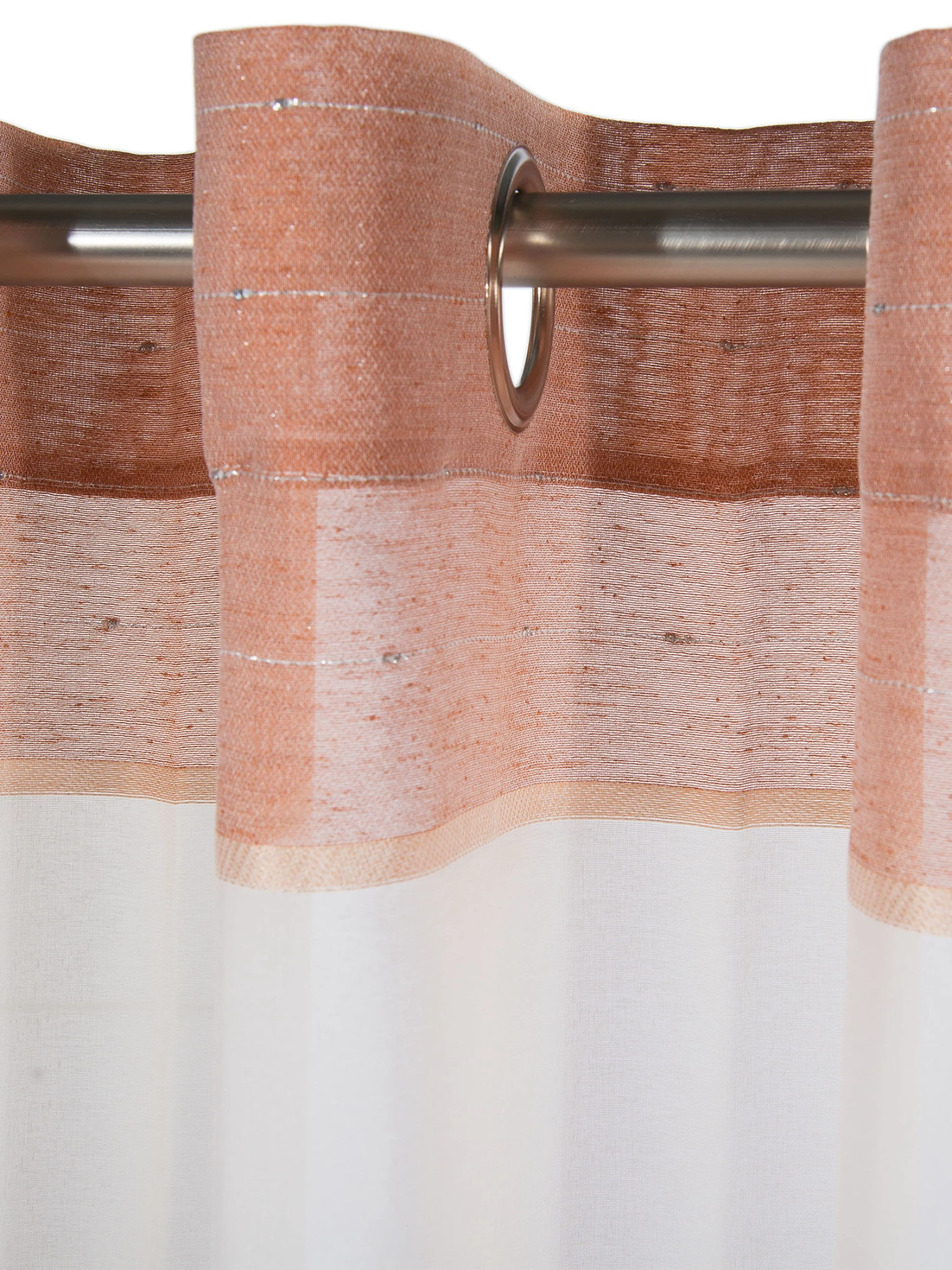 Ösenschal, Terra Ösenschal, Terra -Einrichtungsgegenstände Geschäft Sontje Gardine Oesenschal Rot Terra 140x245 lup1