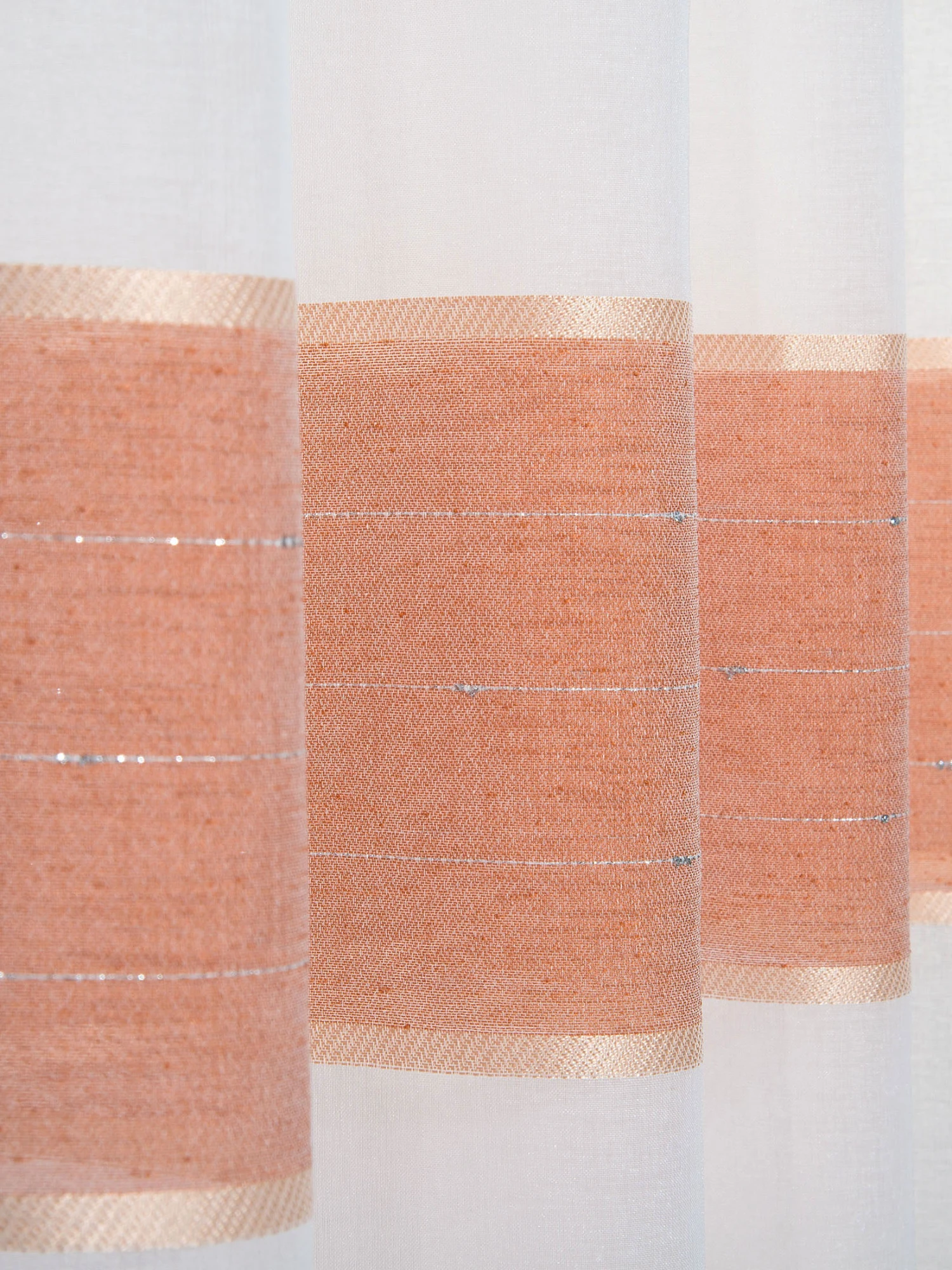 Ösenschal, Terra Ösenschal, Terra -Einrichtungsgegenstände Geschäft Sontje Gardine Oesenschal Rot Terra 140x245 lup2