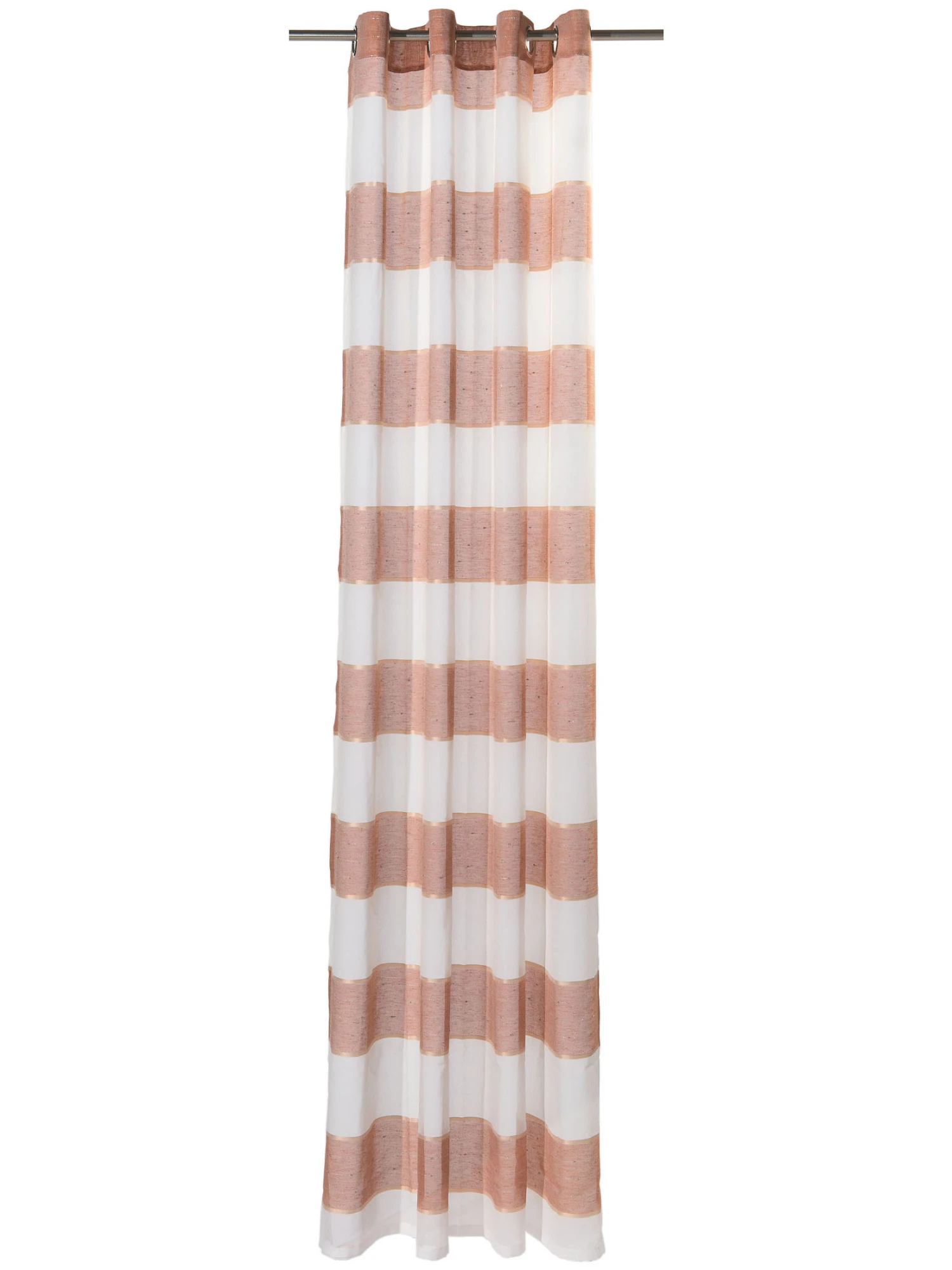 Ösenschal, Terra Ösenschal, Terra -Einrichtungsgegenstände Geschäft Sontje Gardine Oesenschal Rot Terra 140x245 pla1