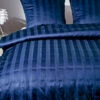 Satin-Bettwäsche, Marine -Einrichtungsgegenstände Geschäft Sureno Bettwaesche dunkelblau Marine 240x220 mil