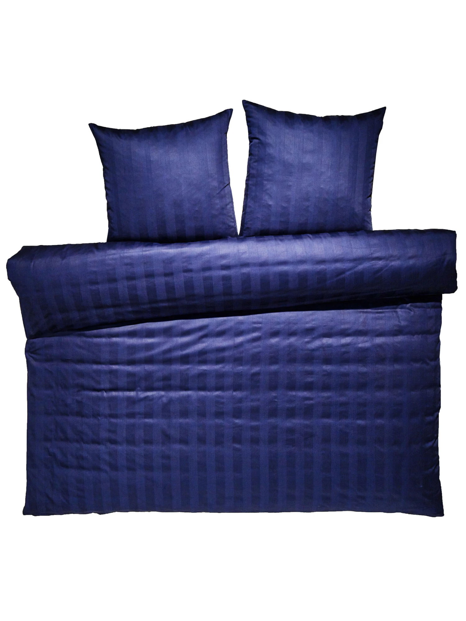 Satin-Bettwäsche, Marine Satin-Bettwäsche, Marine -Einrichtungsgegenstände Geschäft Sureno Bettwaesche dunkelblau Marine 240x220 pla