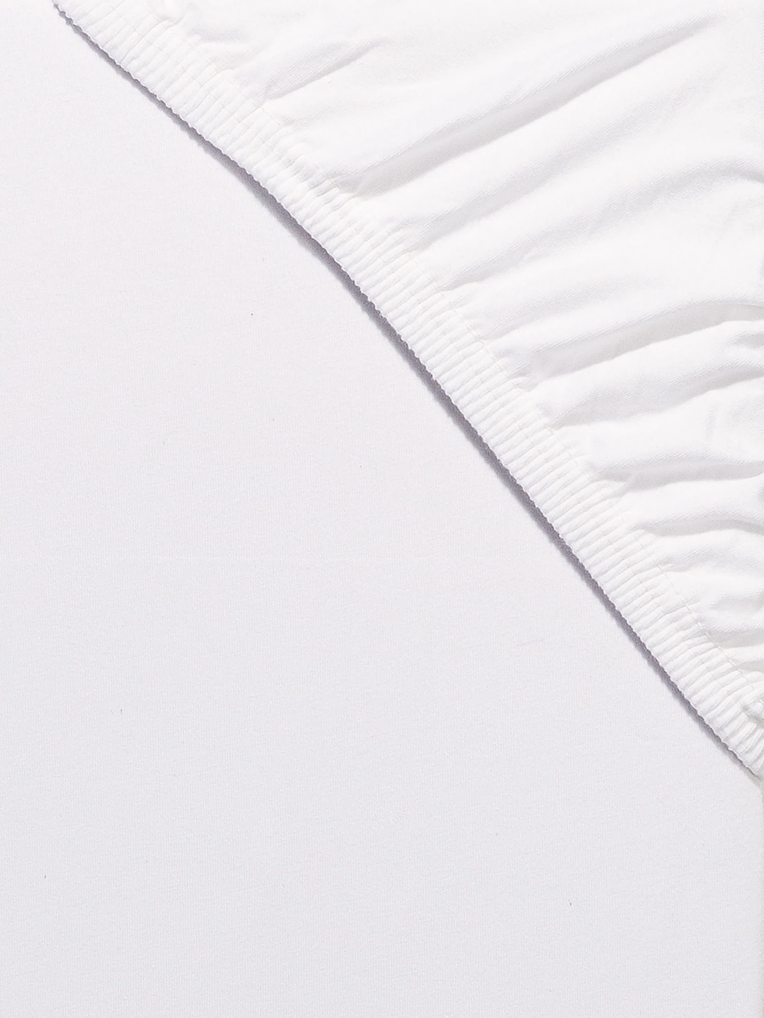 Spannbetttuch, Weiss Spannbetttuch, Weiss -Einrichtungsgegenstände Geschäft Sydney Spannbetttuch Weiss 100x200 lup