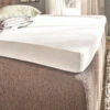 Spannbetttuch, Weiss -Einrichtungsgegenstände Geschäft Sydney Spannbetttuch Weiss 100x200 mil