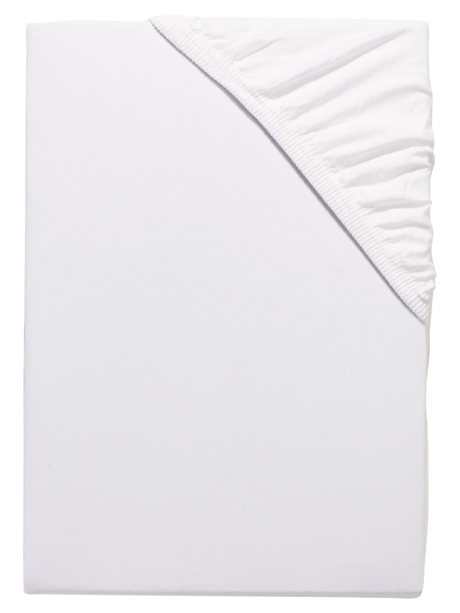 Spannbetttuch, Weiss Spannbetttuch, Weiss -Einrichtungsgegenstände Geschäft Sydney Spannbetttuch Weiss 100x200 pla