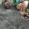 Velours-Teppichboden, Stone 95 -Einrichtungsgegenstände Geschäft Symphonie VeloursTeppichboden Grau Stone95 mil