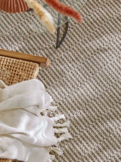 Outdoor-Teppich, Sand -Einrichtungsgegenstände Geschäft Talagante Flachgewebeteppich Beige Sand 120x170 spar