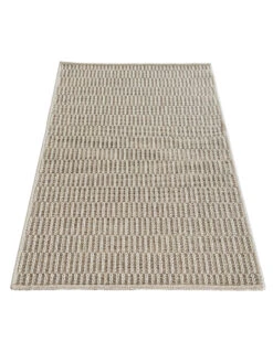 Outdoor-Teppich, Sand -Einrichtungsgegenstände Geschäft Talagante Flachgewebeteppich Beige Sand 80x150 fper2