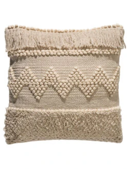 Kissen, Nature -Einrichtungsgegenstände Geschäft Talamanca Kissen Weiss Offwhite 45x45 pla