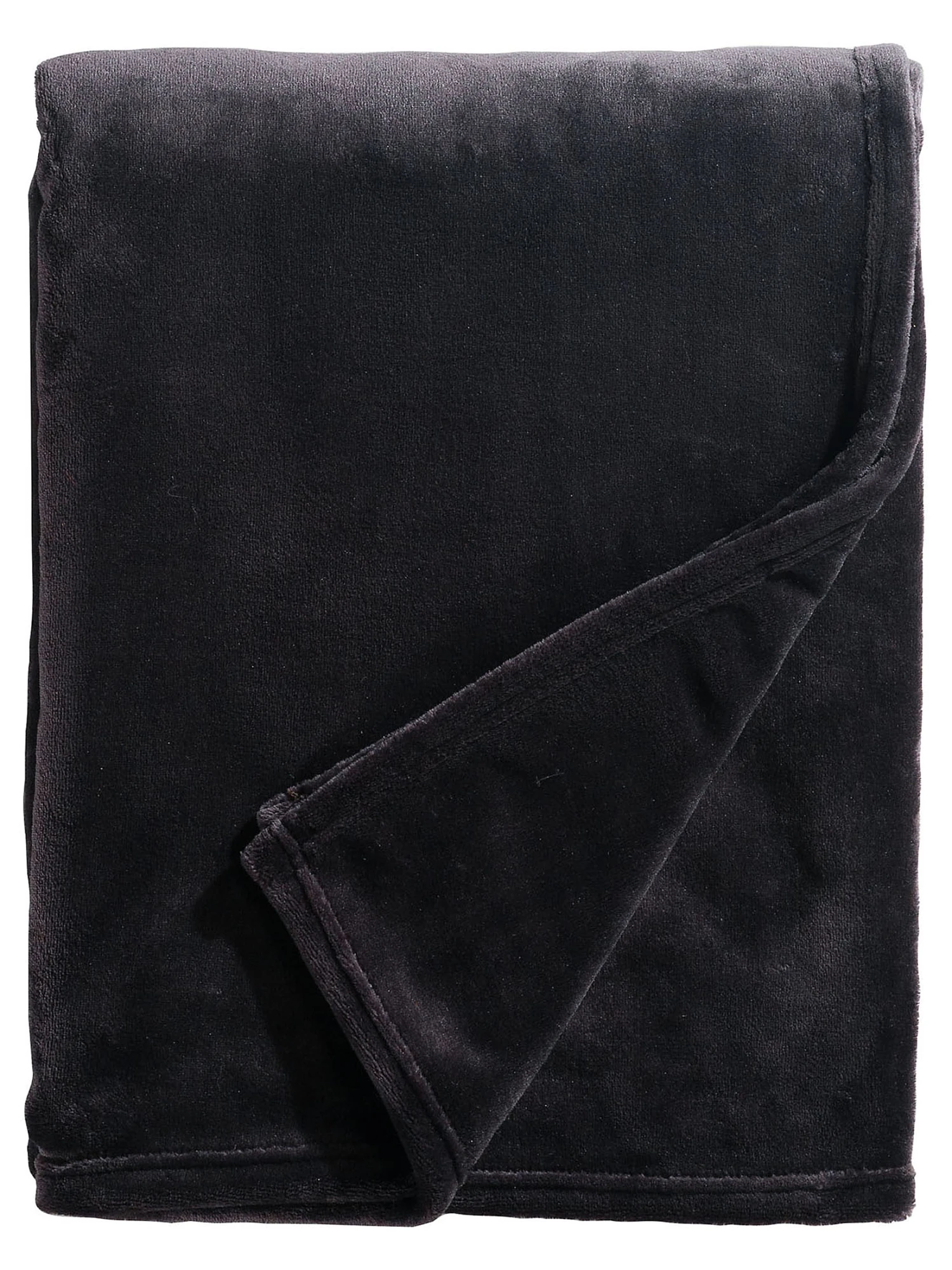 Decke, Anthrazit Decke, Anthrazit -Einrichtungsgegenstände Geschäft Tampere Decke Schwarz Anthrazit 150x200 pla