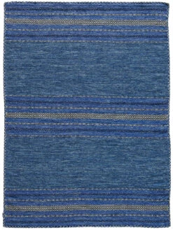 Kelim, Blue -Einrichtungsgegenstände Geschäft Tamuria Kelim blau blue 160x220 pla