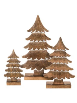 Aufsteller, Braun -Einrichtungsgegenstände Geschäft TanneWoody Aufsteller Braun set