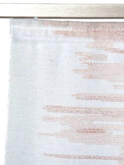 Flächenvorhang, Rost 4 Flächenvorhang, Rost -Einrichtungsgegenstände Geschäft Tara Gardine Flaechenvorhang Rot Rost 60x245 lup1