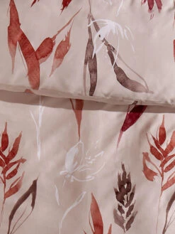 Satin-Bettwäsche, Braun/Bunt 4 Satin-Bettwäsche, Braun/Bunt -Einrichtungsgegenstände Geschäft Teneri Bettwaesche Beige BraunBunt 135x200 lup