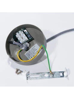 Hängeleuchte, Sand Grey -Einrichtungsgegenstände Geschäft Timelessi Haengeleuchte Grau SandGrey 25x25x183 ruk