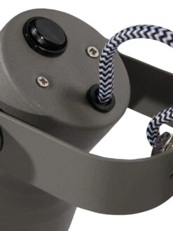 Tischleuchte, Sand Grey -Einrichtungsgegenstände Geschäft Timelessi Tischleuchte Grau SandGrey 16x28x46 lup2