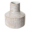 Deko-Vase, Hellbeige -Einrichtungsgegenstände Geschäft Toska DekoVase Beige Hellbeige 23x23x262C5 per