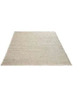 Woll-Teppich, Light Beige -Einrichtungsgegenstände Geschäft Vennesund HandwebTeppich Creme Hellbeige 170x230 fper