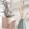 Vase, Soft Pink -Einrichtungsgegenstände Geschäft Vercelli Vase Rosa SoftPink 13x13x102C5 mil