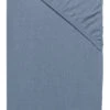 Spannbetttuch, Taubenblau -Einrichtungsgegenstände Geschäft Vicenza Spannbetttuch Blau Taubenblau 100x200 pla