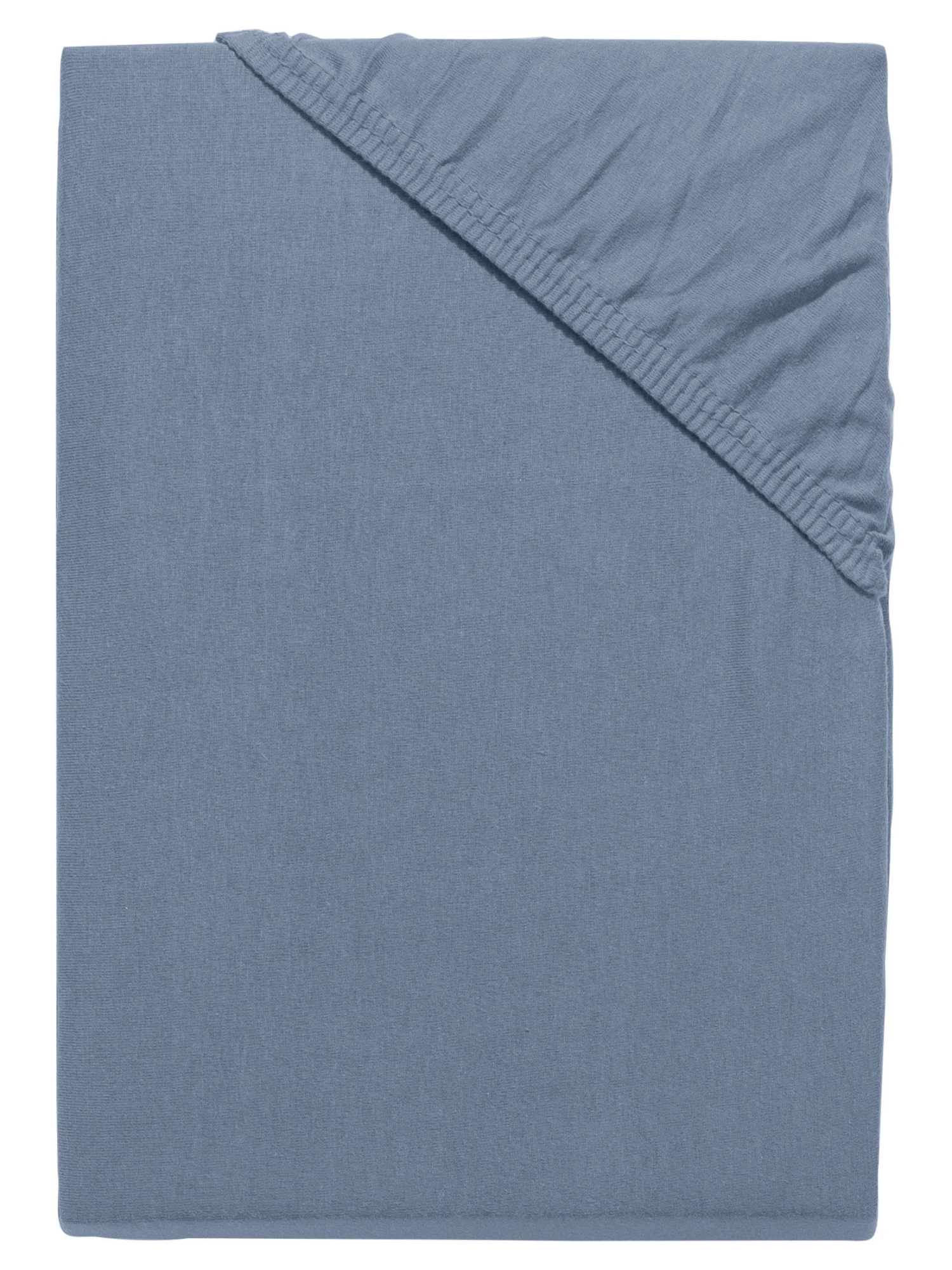Spannbetttuch, Taubenblau Spannbetttuch, Taubenblau -Einrichtungsgegenstände Geschäft Vicenza Spannbetttuch Blau Taubenblau 100x200 pla