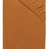 Spannbetttuch, Cognac -Einrichtungsgegenstände Geschäft Vicenza Spannbetttuch Terracotta Cognac 100x200 pla