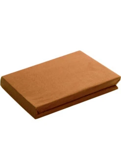 Spannbetttuch, Cognac 3 Spannbetttuch, Cognac -Einrichtungsgegenstände Geschäft Vicenza Spannbetttuch Terracotta Cognac 180x200 per