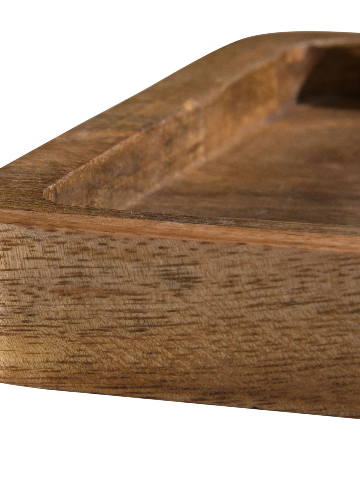 Deko-Tablett, Natural Wood Deko-Tablett, Natural Wood -Einrichtungsgegenstände Geschäft Wanda DekoTablett Braun NaturalWood 17x27 lup