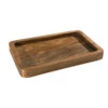 Deko-Tablett, Natural Wood -Einrichtungsgegenstände Geschäft Wanda DekoTablett Braun NaturalWood 17x27 per