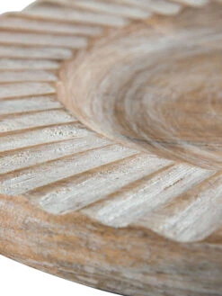 Deko-Tablett, Weiss -Einrichtungsgegenstände Geschäft WhiteDina DekoTablett Braun Weiss 25x25 lup