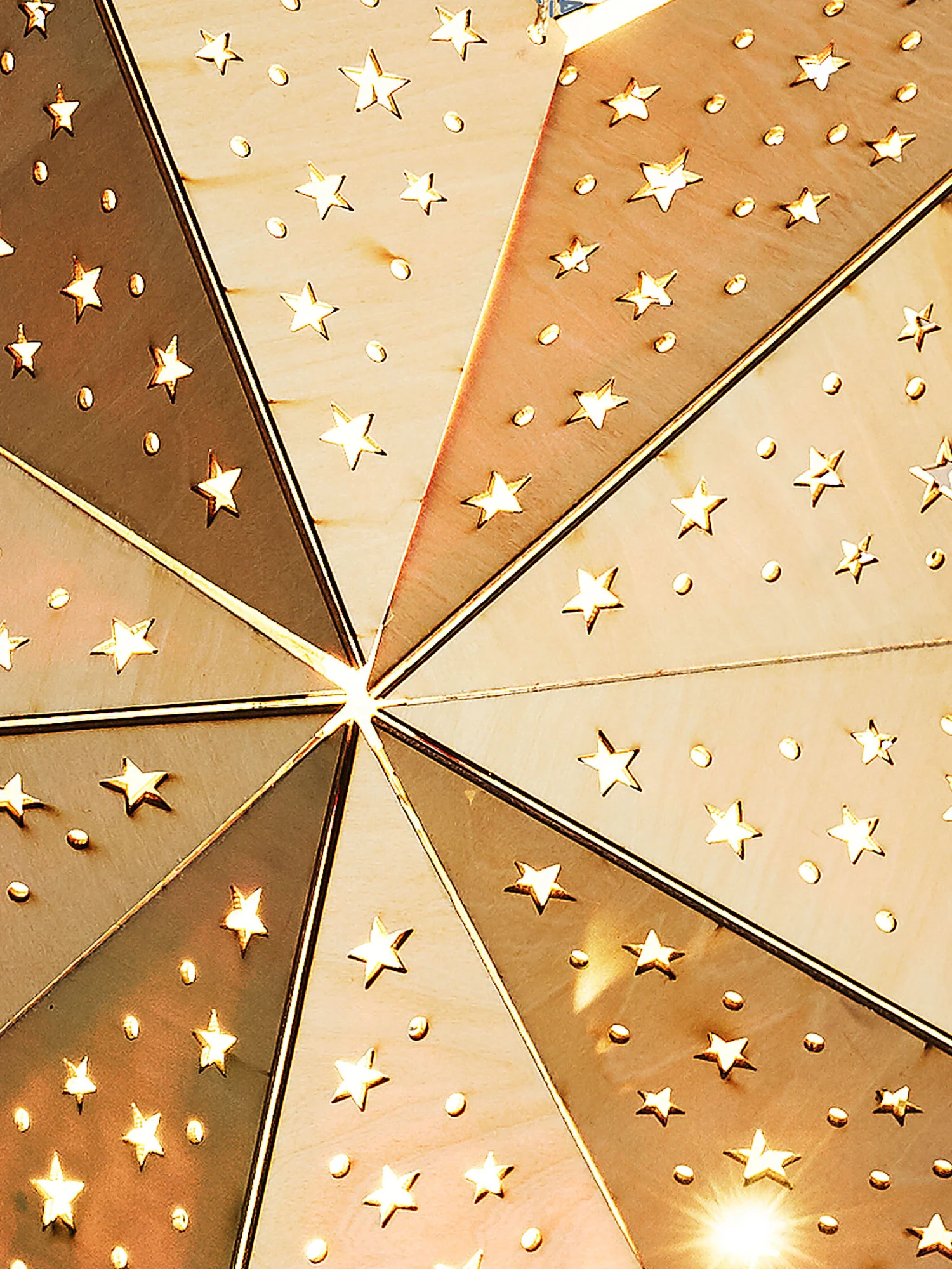 Hänger, Beige Hänger, Beige -Einrichtungsgegenstände Geschäft Woodstar Weihnachtsdekoration Beige lup