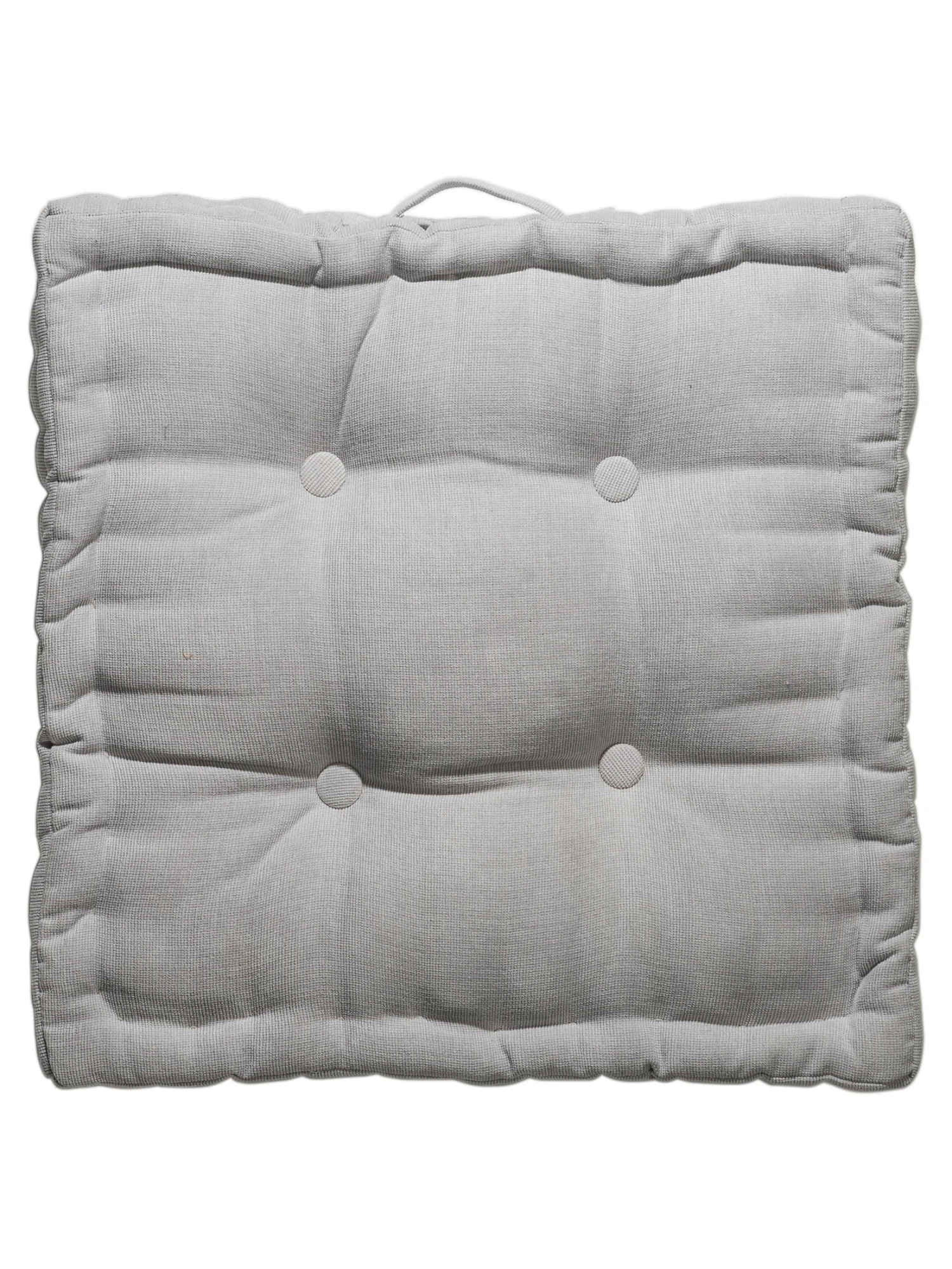 Bodenkissen, Silver Bodenkissen, Silver -Einrichtungsgegenstände Geschäft Yanni Bodenkissen Hellgrau Silver 45x45 pla